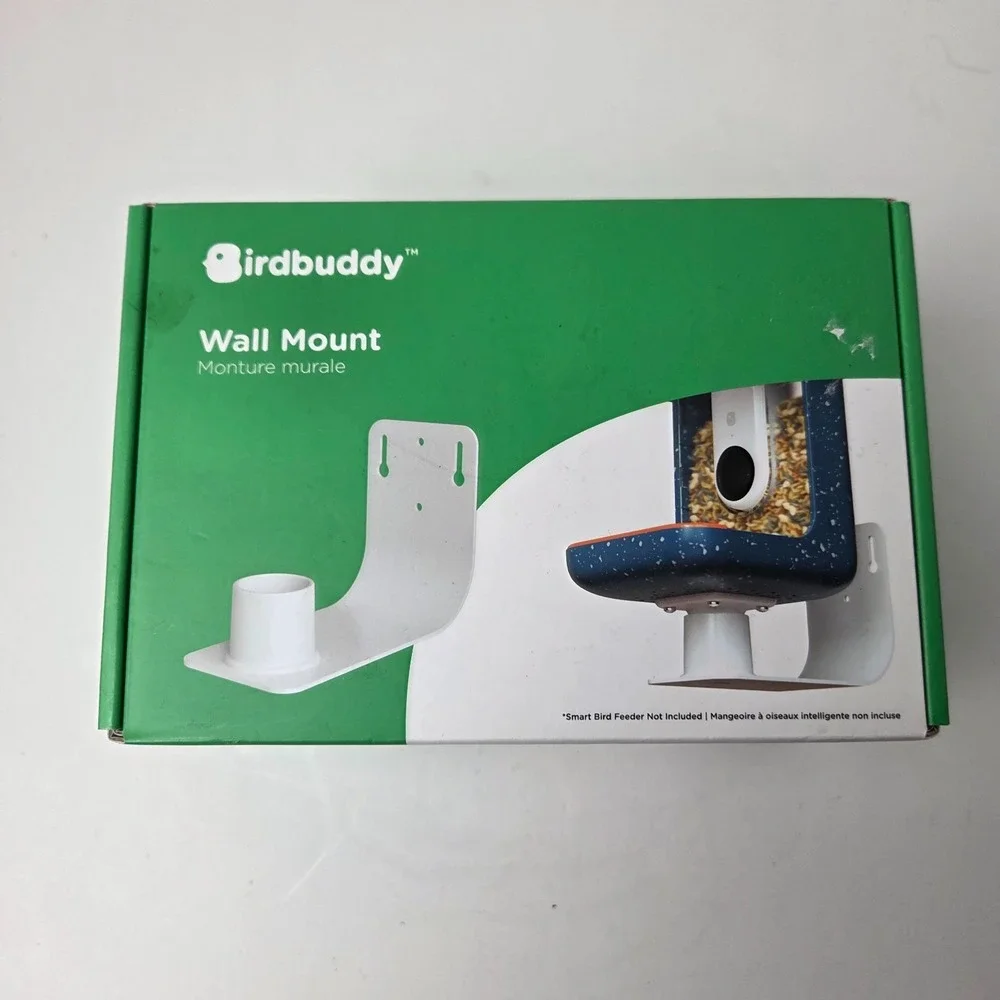 Bird Buddy Birdbuddy Wall Mount Bracket Kit for Smart Bird Feeder New